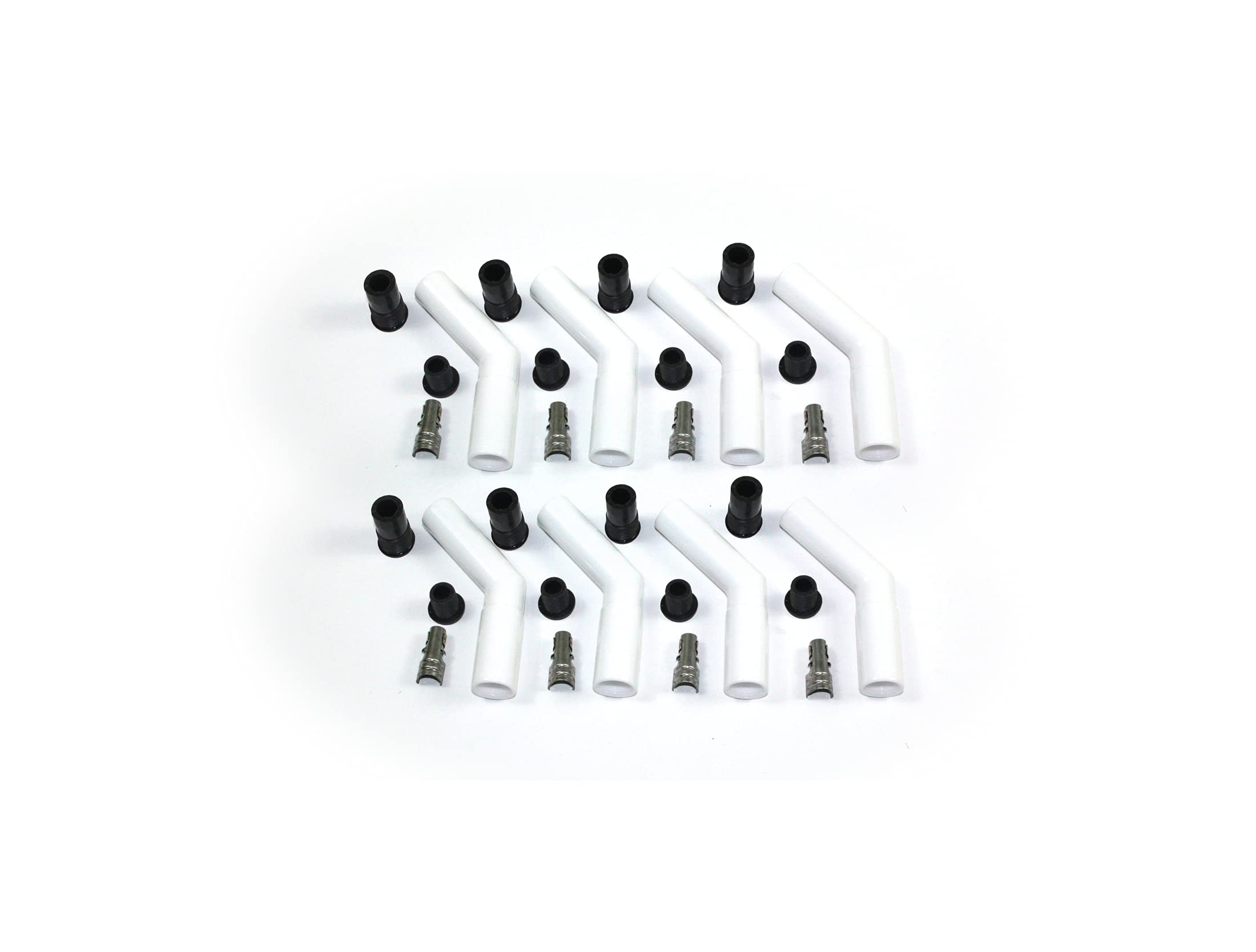 Pertronix Spark Plug boot 8503HT-8 (8501HT-8 Ceramic Spark Plug 45 Degree Boot Set of 8), 1 Pack