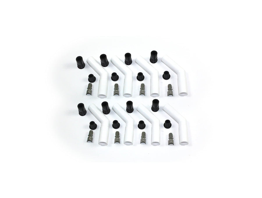Pertronix Spark Plug boot 8503HT-8 (8501HT-8 Ceramic Spark Plug 45 Degree Boot Set of 8), 1 Pack