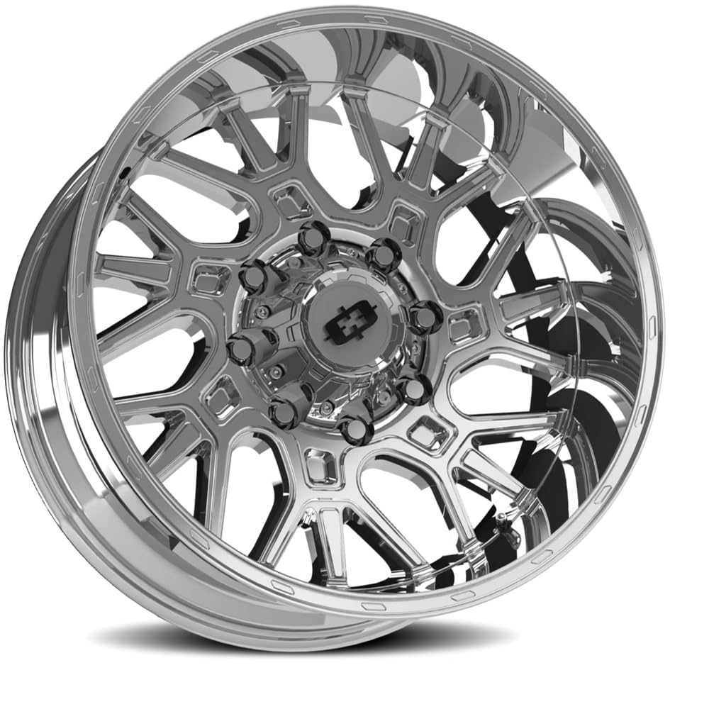 20x9 Vision 404 Brawl 8x170 +12mm Chrome Wheel Rim 20" Inch