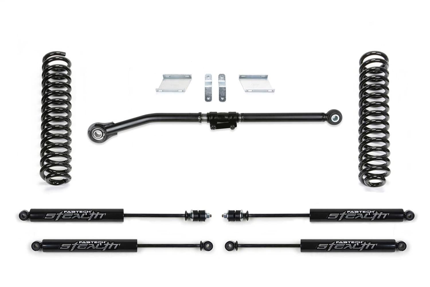 Fabtech K2333M Lift System Basic w/Shocks 2.5 in. Lift w/Stealth Shocks Basic Lift System w/Shocks