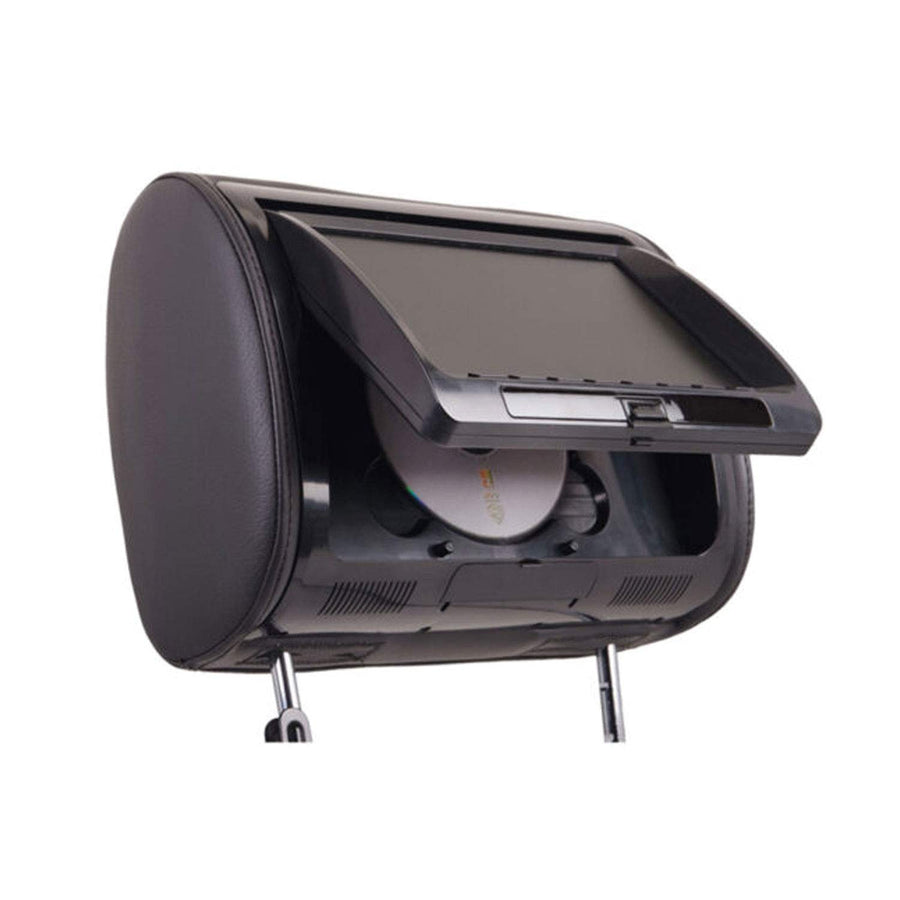 VHD-90CC Soundstream Universal Headrest with 9″ LCD/DVD/3 Color Covers