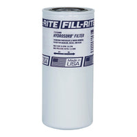 Fill-Rite 1" - 12 UNF F1810HM0 25 GPM (94 LPM) 10 Micron Water Sensing Spin-On Fuel Filter, Hydrosorb