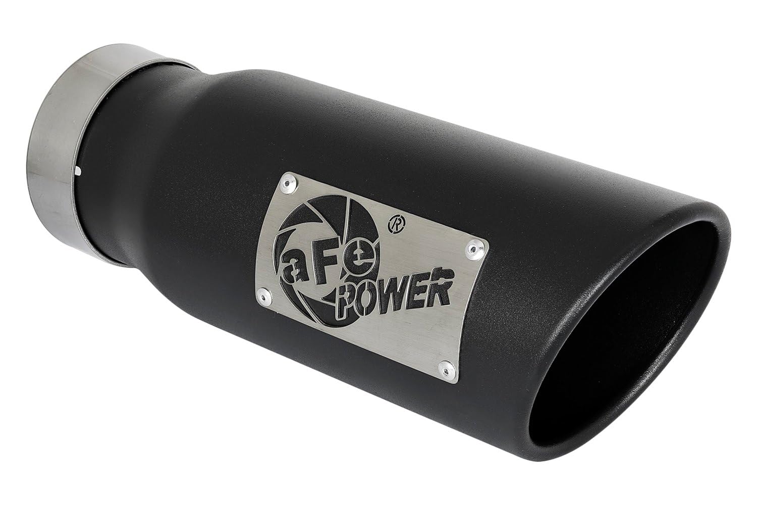 Apollo GT Series aFe POWER 49-44135-B 3" Cat-Back Exhaust System, Dual Black Tip, Stainless Steel, fits GM Trucks