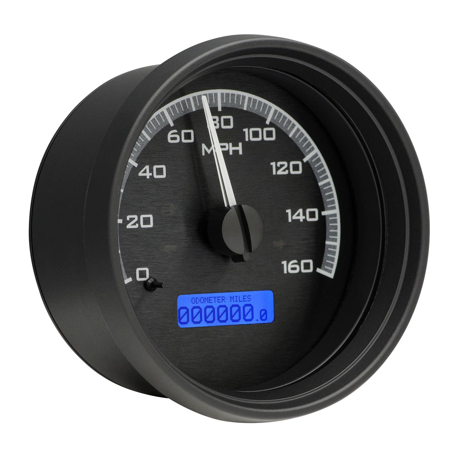 Dakota Digital 70-81 Pontiac Firebird Dash Analog Gauge Cluster Kit Black Alloy White VHX-70P-FIR-K-W