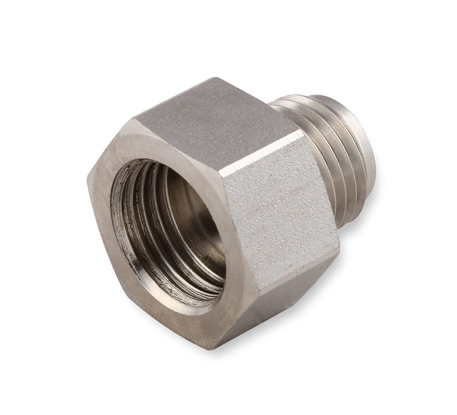 Hardline Adapter, EARL'S PERFORMANCE PLUMBING 9/16"-18 Inverted Flare Male to 3/8"-24 Inverted Flare Female for 3/16"