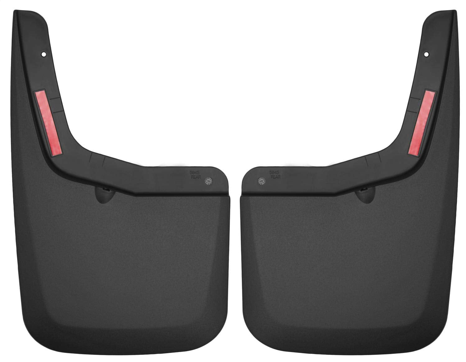 Rear Mud Guards - Husky Liners | 2015-2020 Ford F-150 w/OEM Fender Flares, Rear Set - Black, 2 Pc. | 59451
