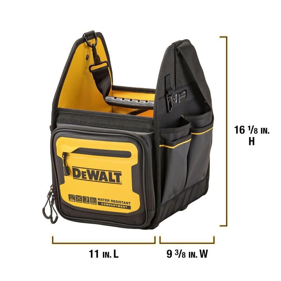 DEWALT Electrician Tool Bag, Storage and Organization, Durable and Water Resistant, 11 Inch (DWST560105)