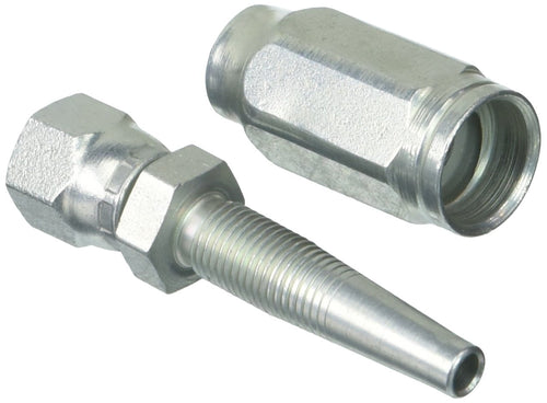 Gates 4C1T-4RFJX (G27170-0404) Field Attachable Type T for G1 Hose, 1 Wire, Female JIC 37 Flare Swivel, 1/4" ID