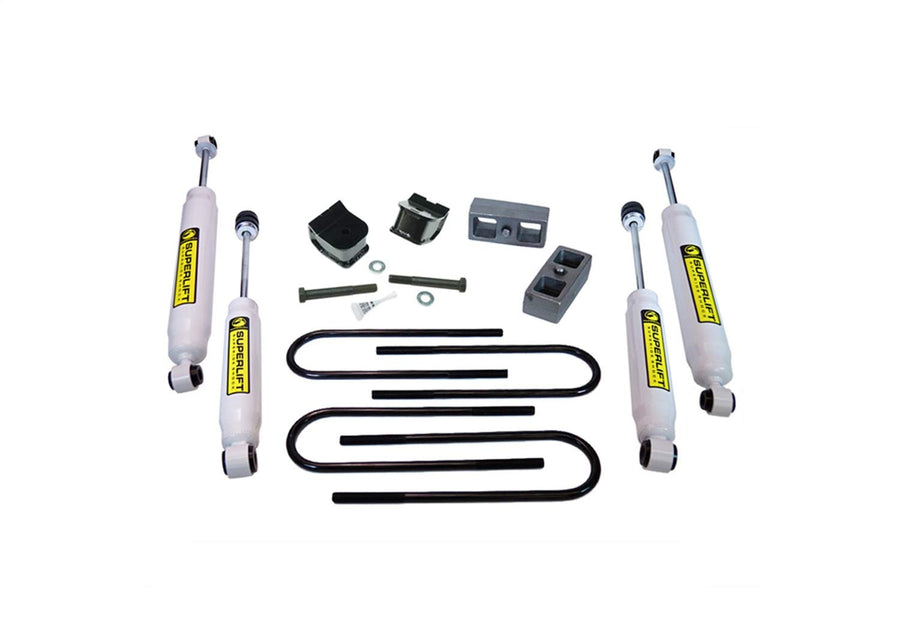 K1008 | Superlift | 2" Lift Kit - Complete Lift Kit with Front & Rear Superlift Shadow Series Shocks | Fits 2011-2016 Ford F-250 / F-350 4WD
