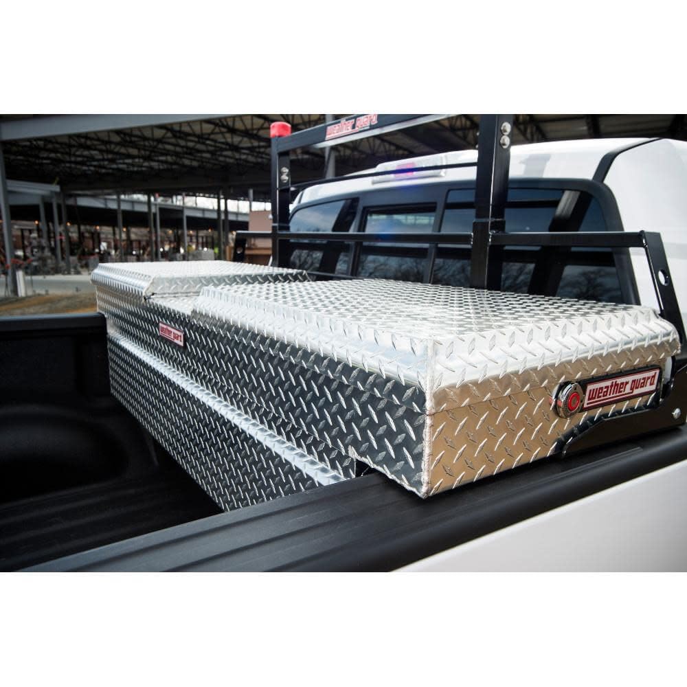 Crossover Weather Guard Truck Box, Silver, 71-1/2 in. W, 124001