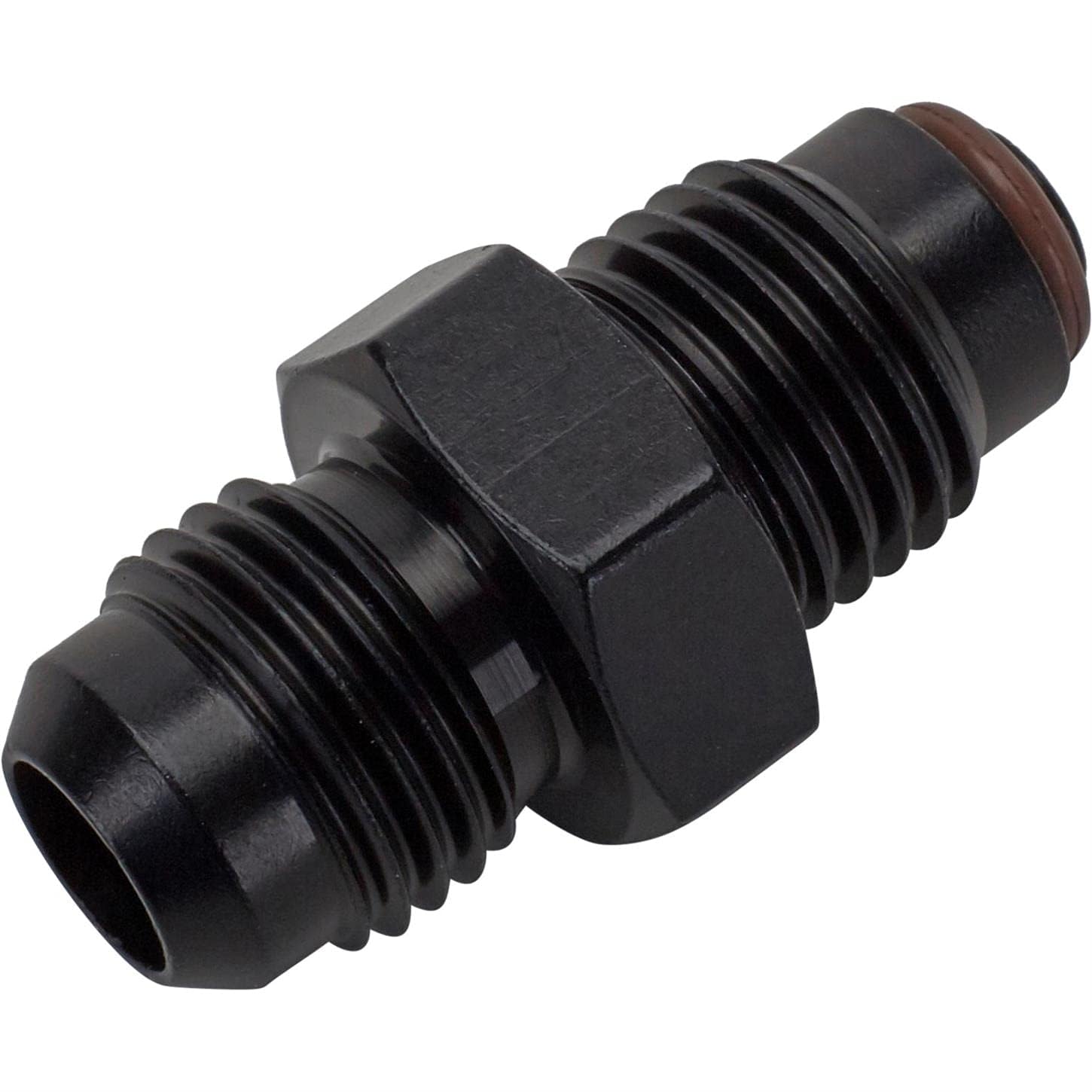 Fragola Performance Systems #6 X 14Mm X 1.5 Male Adapter-F.I. Black 491962-BL