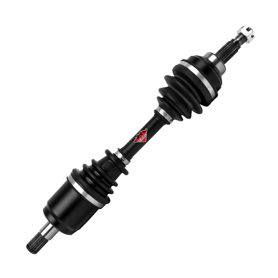Performance Front Left Rugged Axle for (1995-2003) Polaris TRX400, in CNC Precision Components, Stainless-Steel Clamps Coated for High Protection, Easy Install OEM: 42350-HM7-003, 42220-HM7-003