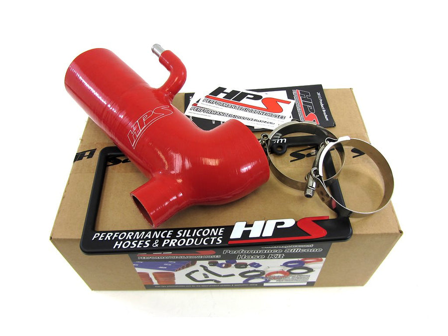 Red HPS 57-1294-RED-1 Silicone Air Intake Hose (Post MAF Retain Stock Sound Tube)