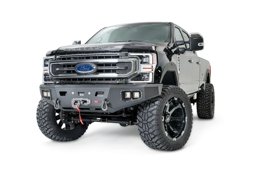 Ascent HD WARN 106916 Front Bumper, Fits: Ford Super Duty F250 & F350 (2017-2021)