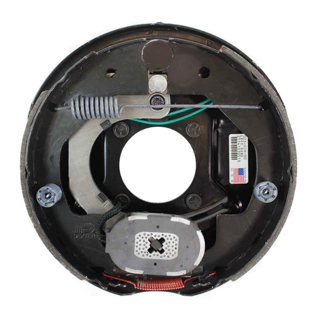 DEXTER AXLE K23-026-00 Electric Brake Assembly, 3,500lbs, Left Hand, Fits 13" to 15" Wheels
