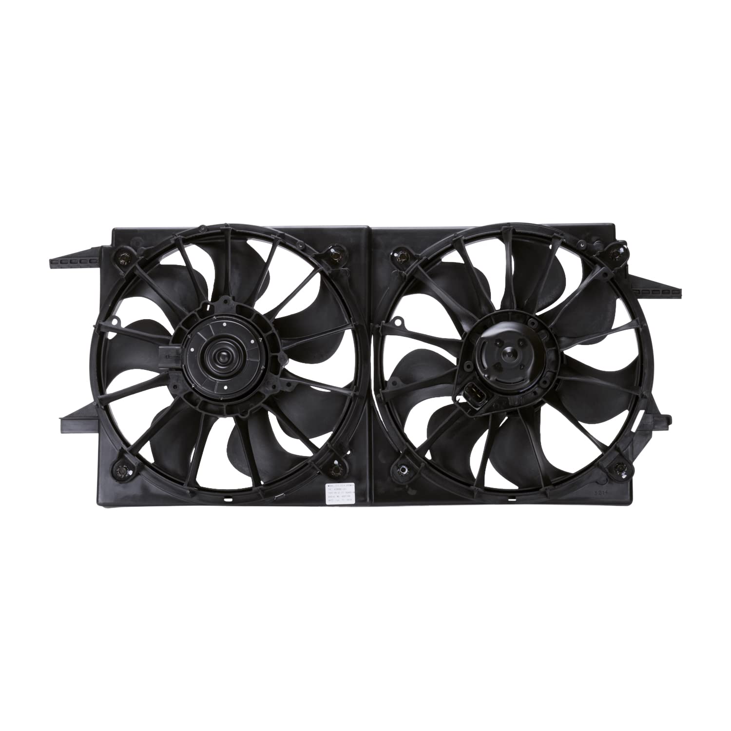 Pontiac/Chevrolet TYC 620090 Replacement Radiator/Condenser Cooling Fan Assembly