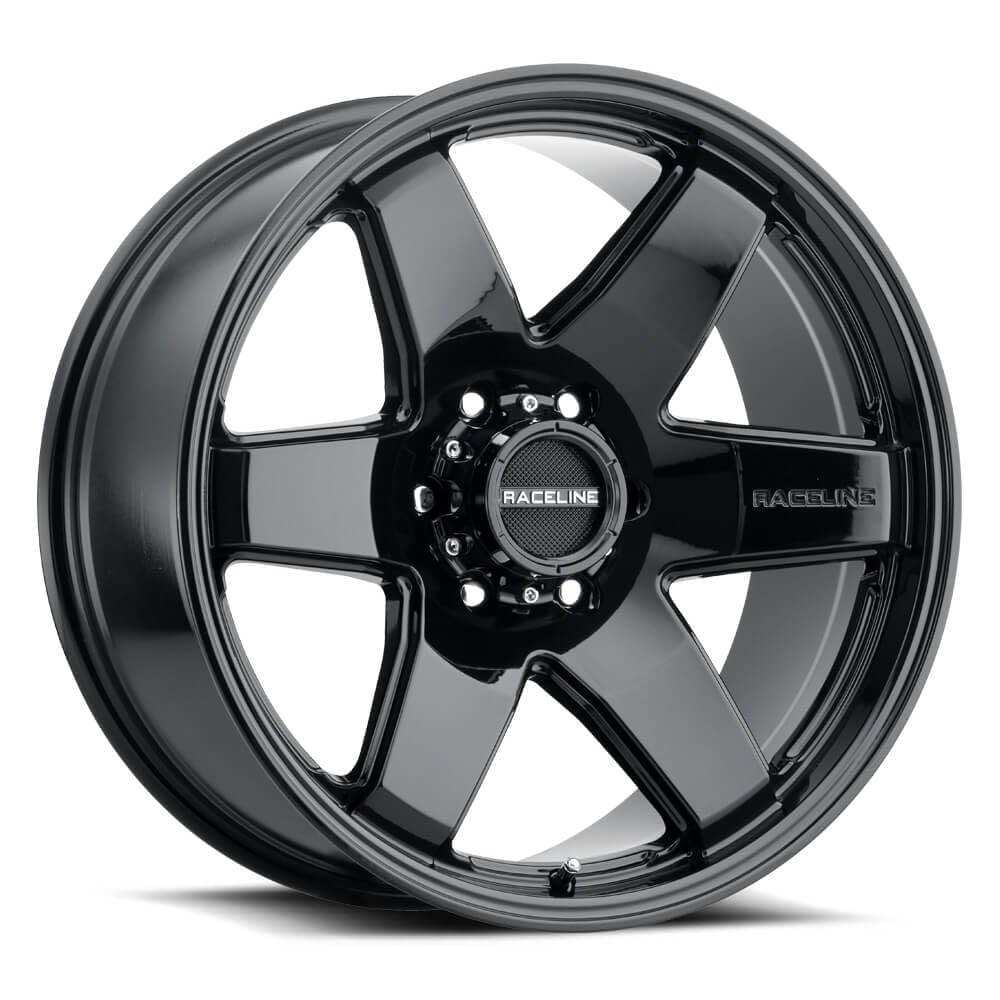 Raceline 942B ADDICT Gloss Black Wheel (17 x 9. inches /6 x 135 mm, 0 mm Offset)
