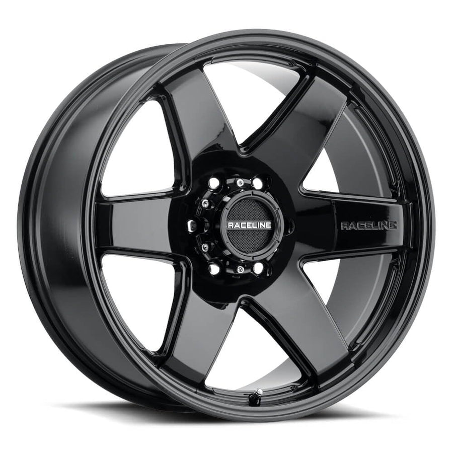 Raceline 942B ADDICT Gloss Black Wheel (17 x 9. inches /6 x 135 mm, 0 mm Offset)