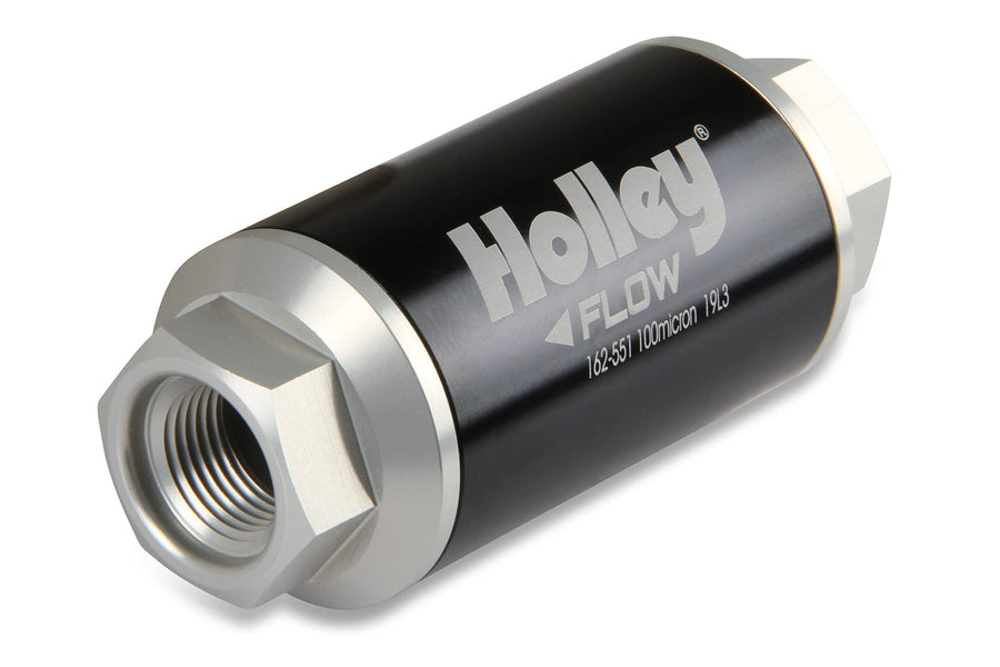 100 GPH Holley HP Billet Fuel Filter 162-551