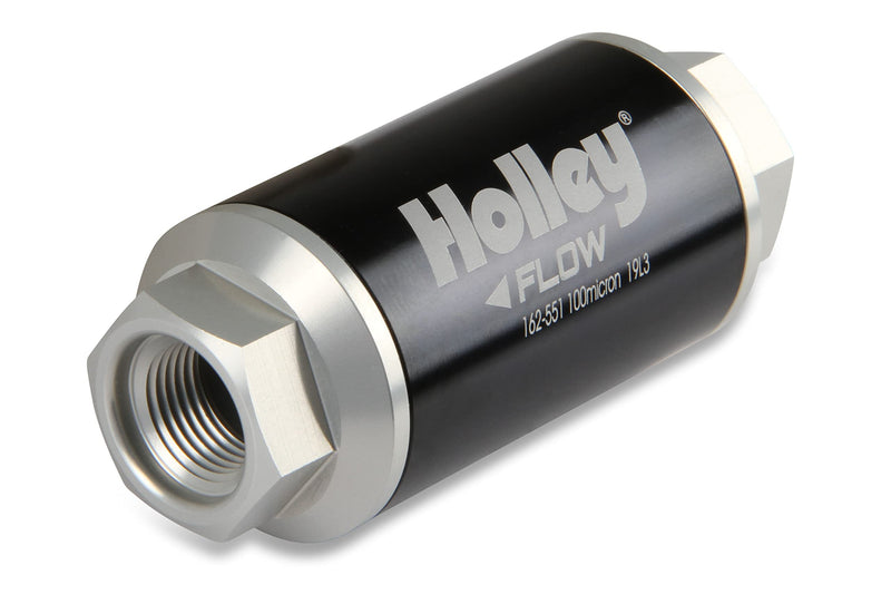 100 GPH Holley HP Billet Fuel Filter 162-551