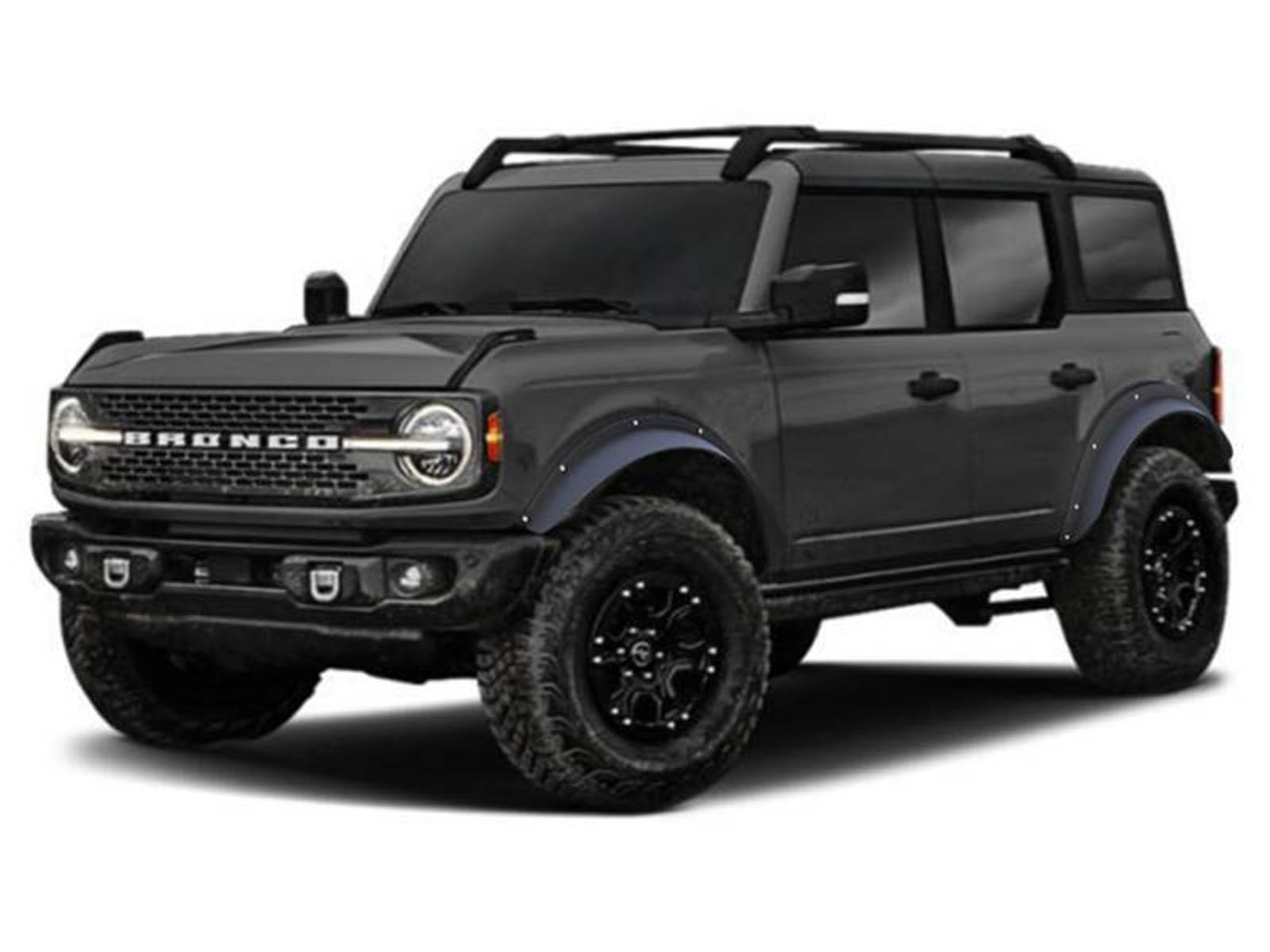 Fender Flares Black Horse Off Road Sheet Metal Plate Compatible with 2021-2023 Ford Bronco-FF-FBR21