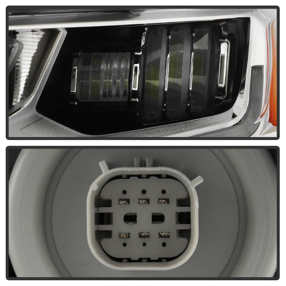Chevy Traverse 18-21 Full LED (Signal/Side Marker Halogen) Headlight - OE Left Spyder (POE)