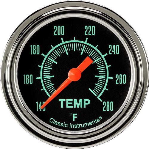 GS326SLF-08 Classic Instruments G/Stock 2 5/8 in Water Temperature Gauge 1/2