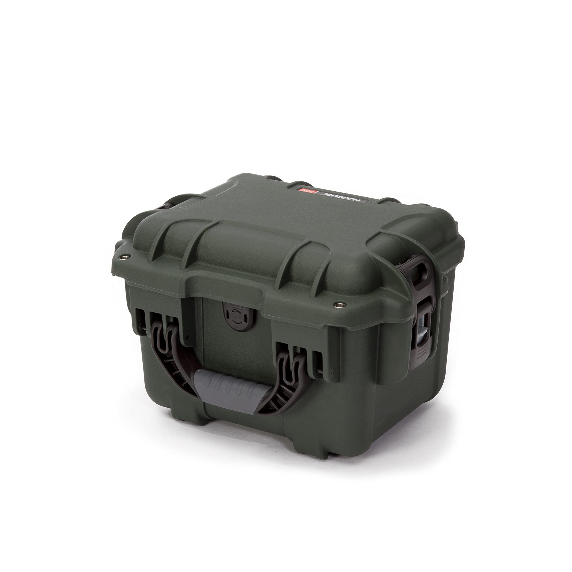Olive Nanuk 908 Waterproof Hard Case with Foam Insert