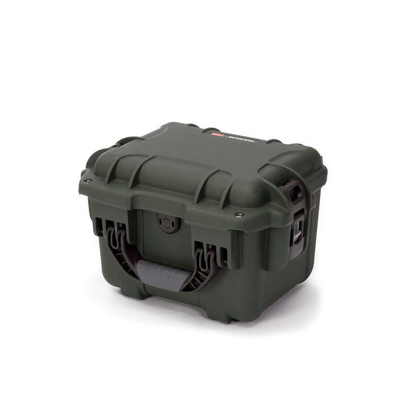 Olive Nanuk 908 Waterproof Hard Case with Foam Insert
