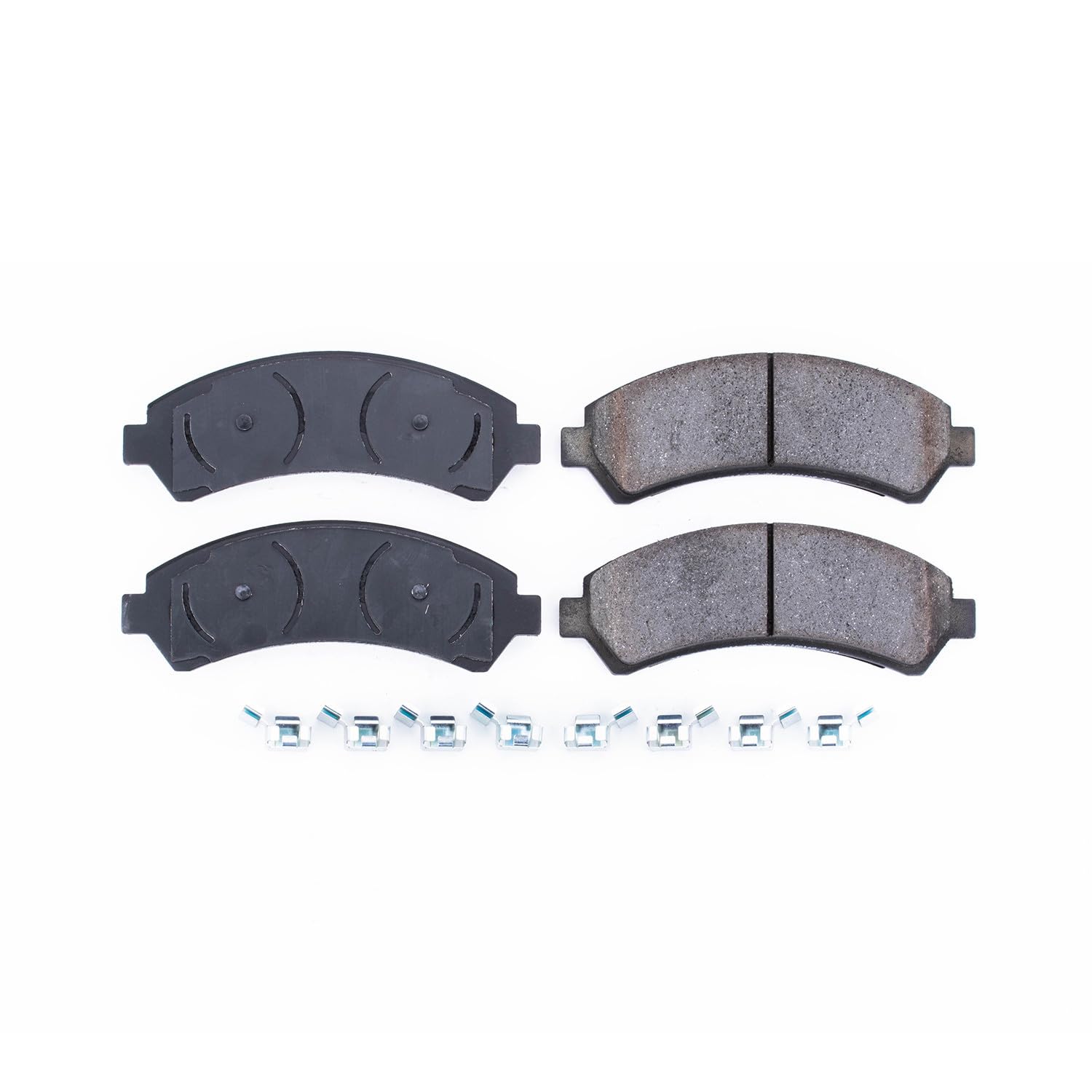 Power Stop Brake Kit Front For Chevrolet Blazer 1997-05 |S10 1998-04 |GMC Jimmy 1997-05 |Sonoma 1998-04 |Isuzu Hombre 1998-00 |Bravada 1997-01 - Ceramic Brake Pads With Installation Hardware, 17-726
