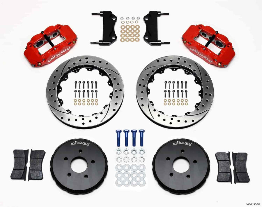 Front Hat Kit FNSL6R, 13.06", Drill, Red