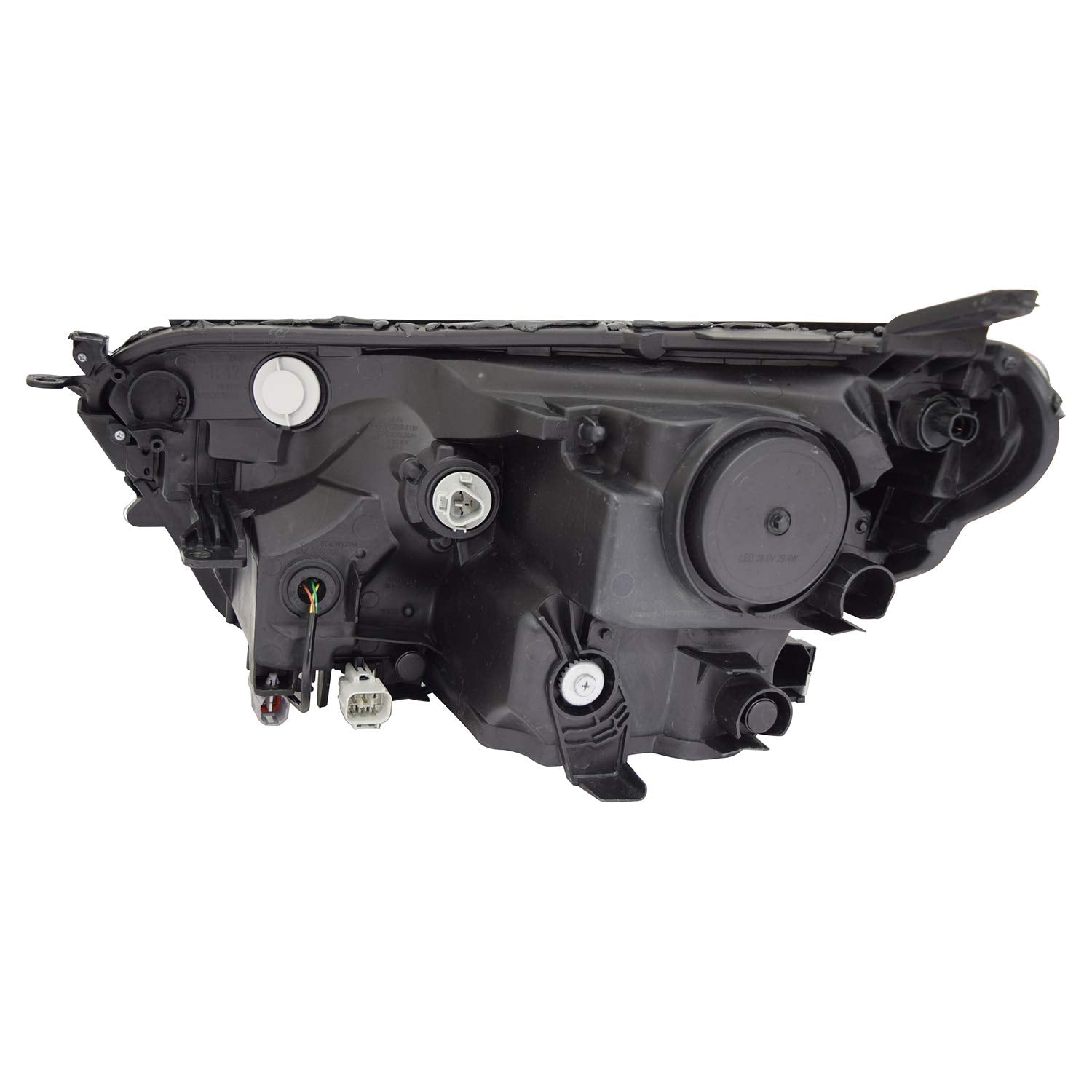 Right TYC Headlight Assembly Compatible with 2016-2018 Toyota Rav4