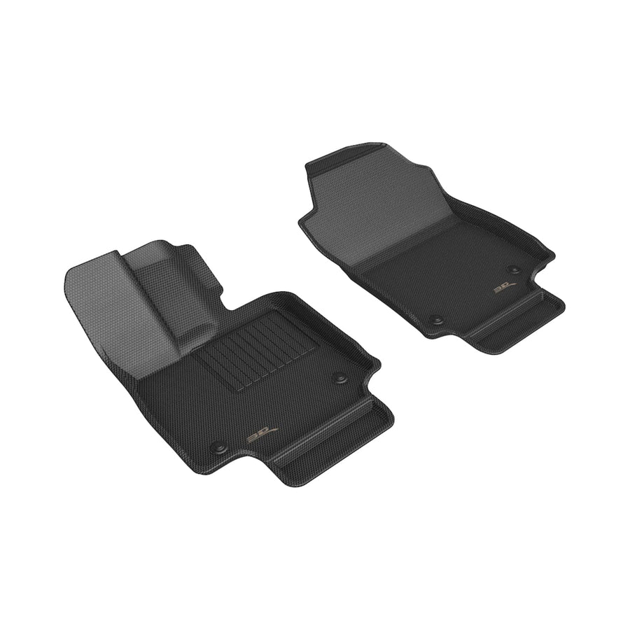 Kagu Floor Mat 3D MAXpider Custom Fit (Black) Compatible with Lexus Nx 2022-2025 - Front Row