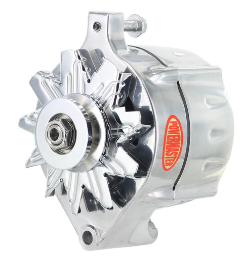 Alt Ford Powermaster Upgrade Polish 100A Smooth Look™ 1V Pulley 1-Wire