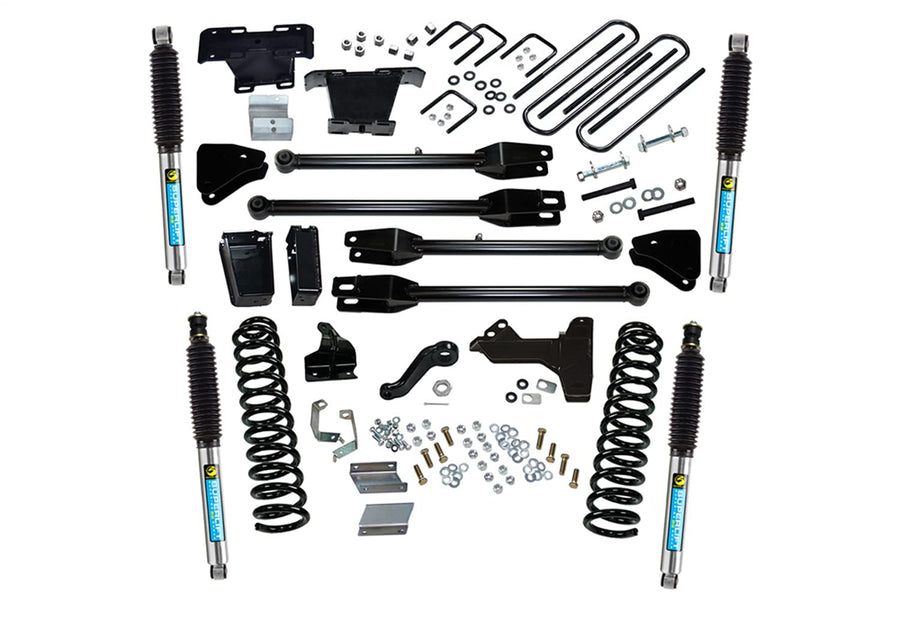 SUPERLIFT REALTRUCK SUSPENSION 6" Lift Kit for Superduty | Complete Lift Kit with Front & Rear Bilstein 5100 Series Shocks & 4-Link Arms | K237B | Fits 2011-2016 Ford F-250 / F-350 Powerstroke Diesel
