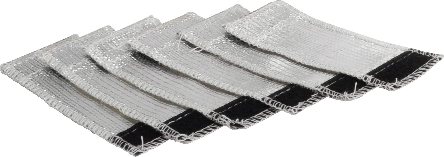 Universal Design Engineering 010382 Heat Reflective Fuel Injector Covers (Pack of 6)