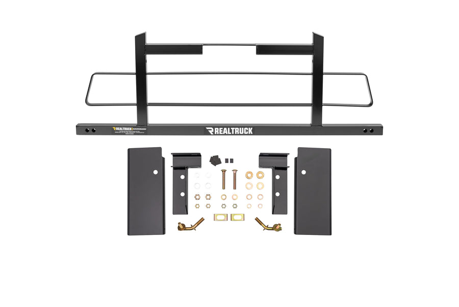 BACKRACK Hardware Kit RealTruck for use w/Standard Bed, Black, No Drill | 30222 | Fits 2023-2025 Ford F-250/F-350/F-450