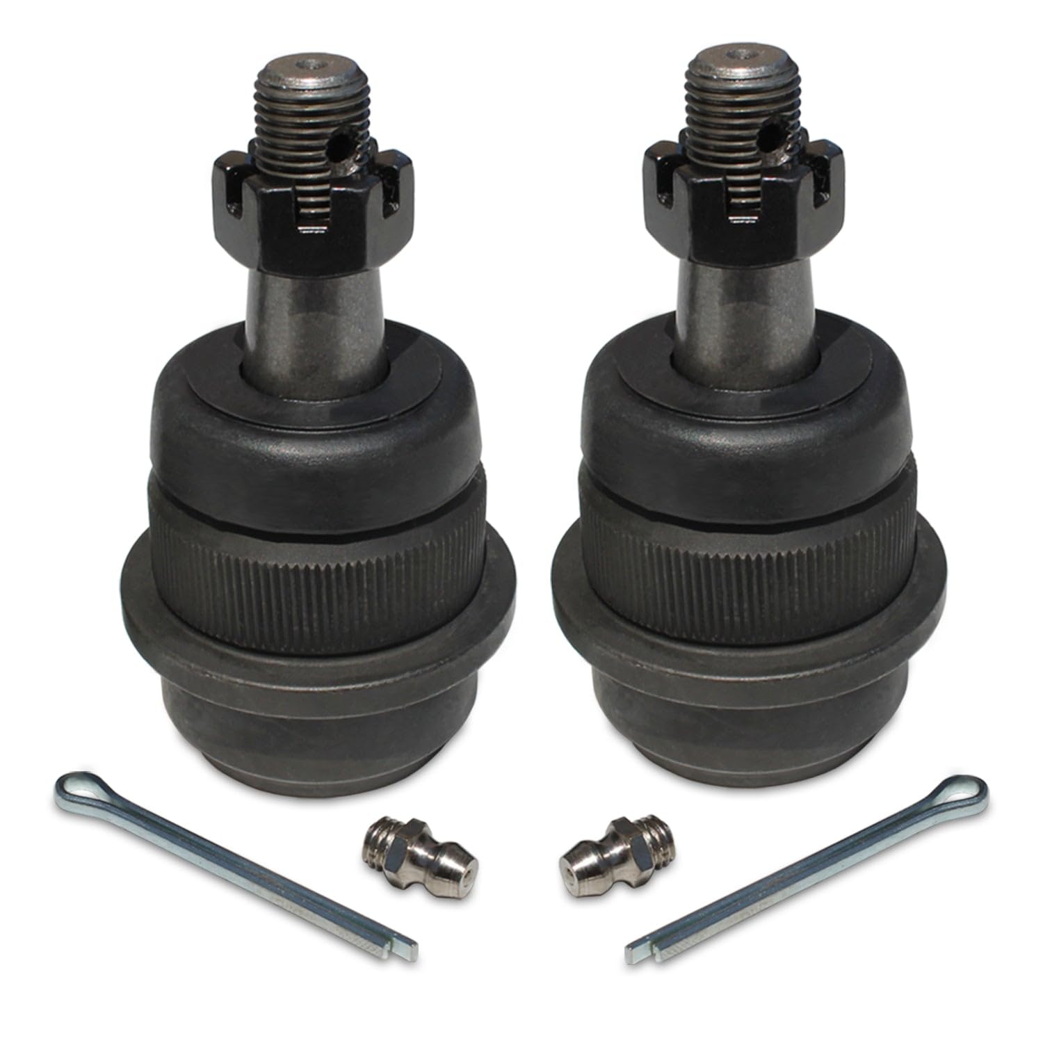 RSO Front Upper Suspension Ball Joints Knurled Qty 2 Heavy Duty for 2007-2018 Wrangler JK/JKU