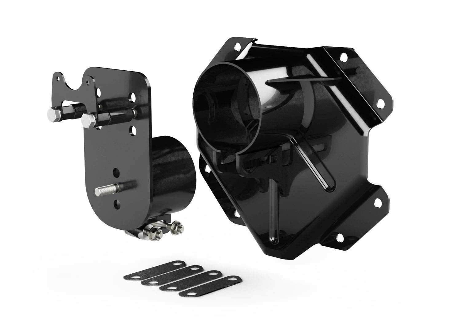 JK HD Adjustable TeraFlex 4838235 Spare Tire Mounting Kit for 5 on 5.5" Wheels