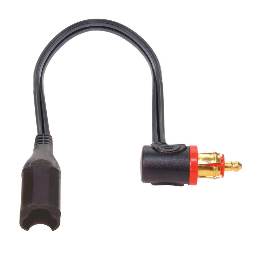 Optimate O-19 cable, adapter, SAE to BIKE 90° plug