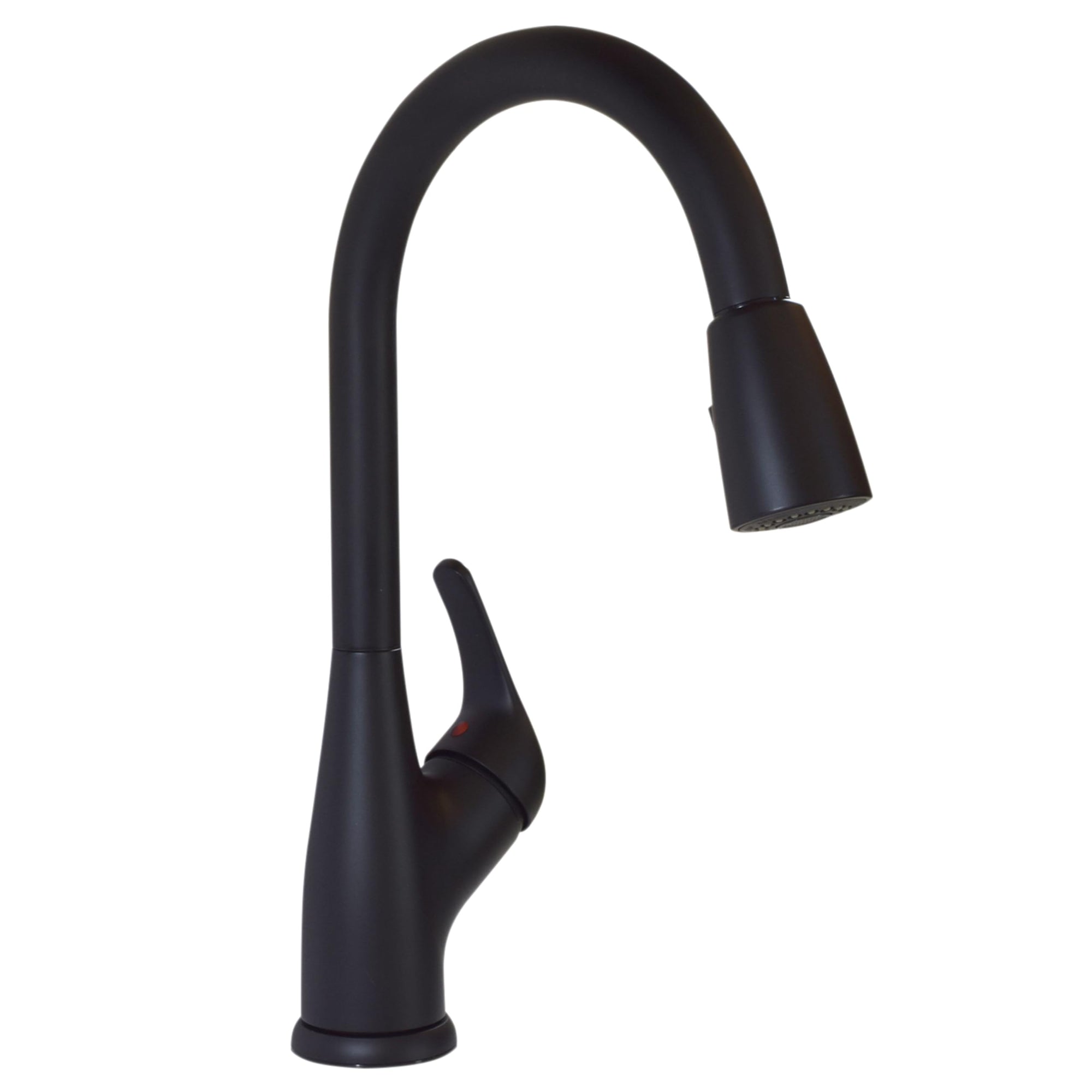 Premium VALTERRA Single Handle Pull-Down Kitchen Faucet - Matte Black