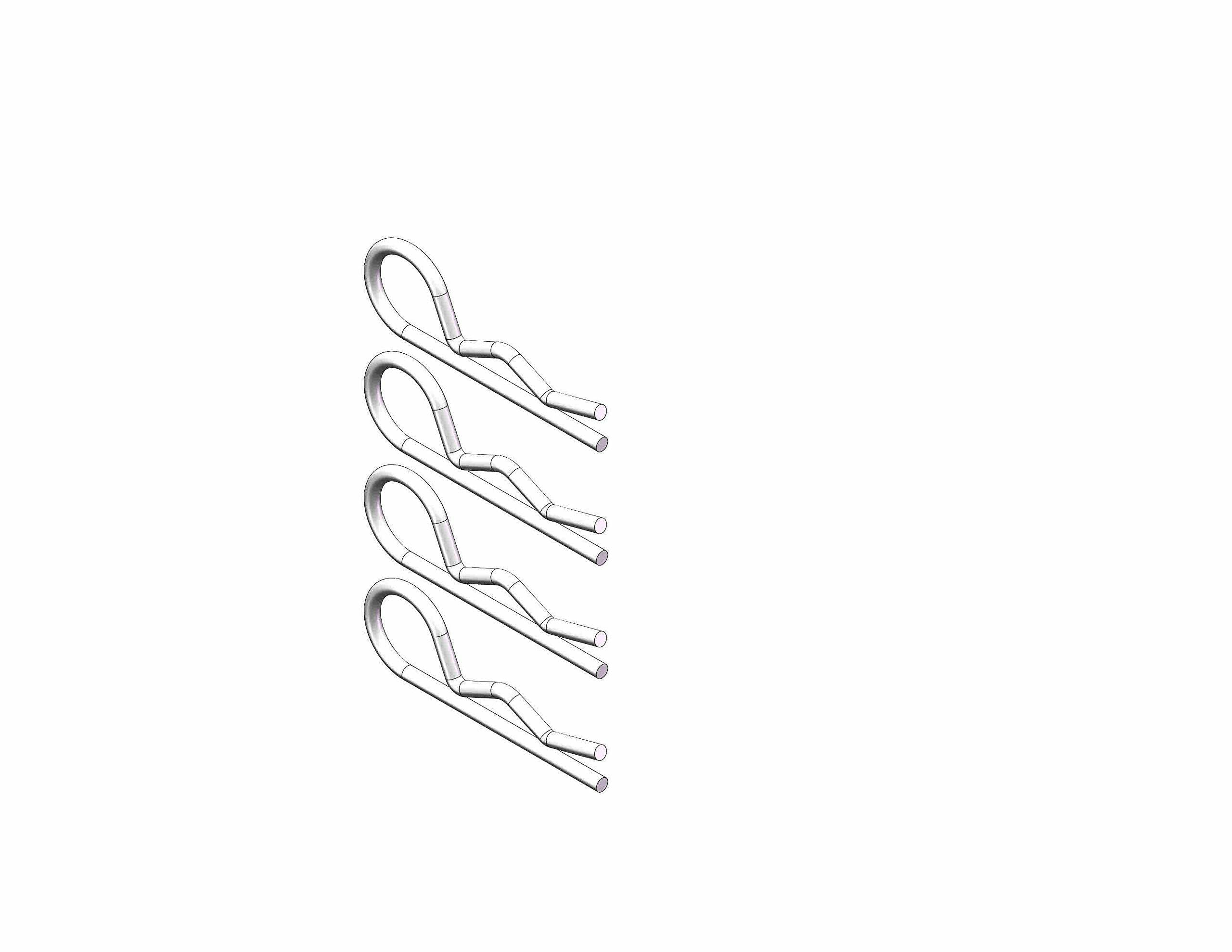 Husky Towing Fifth Wheel Trailer Hitch Pin Clip Trailer Hitch Rail Pin Hitch Accessories 30004