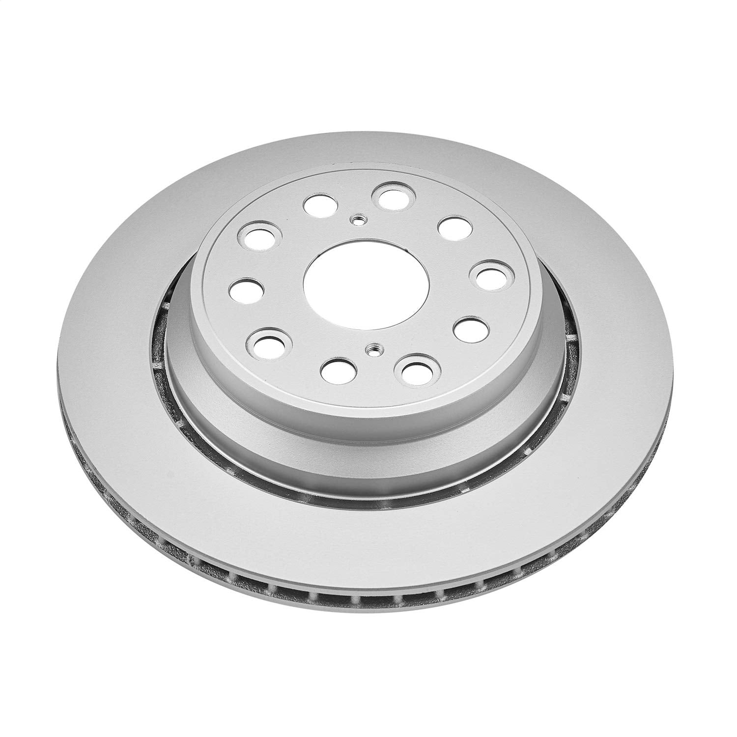 Power Stop rear JBR1350EVC Evolution Genuine Geomet® Coated Brake Rotor For Lexus LS460 2007-2017 [Model Specific]