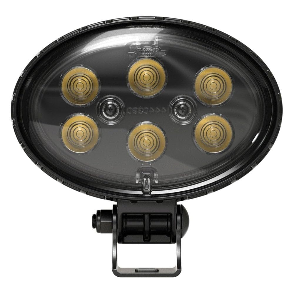 J.W. SPEAKER Model 735 12-24V LED 5" x 3" Work Light with Flood Beam Pattern 1706591-