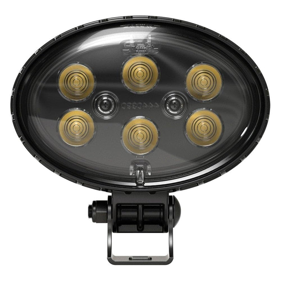 J.W. SPEAKER Model 735 12-24V LED 5" x 3" Work Light with Flood Beam Pattern 1706591-
