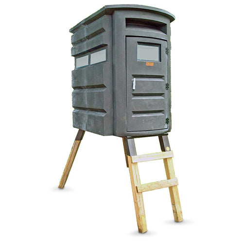 Guide Gear Deluxe 2-Man Condo Hunting Blind with Bonus Blind Shelf, Black