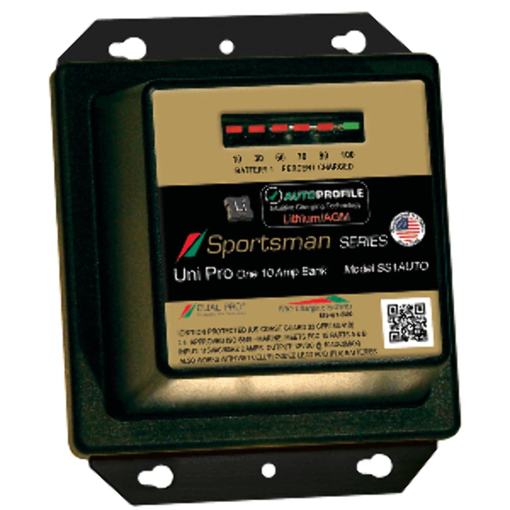 Dual Pro Cabilock SS1AUTO 10a - 1-Bank Lithium/agm Battery Charger
