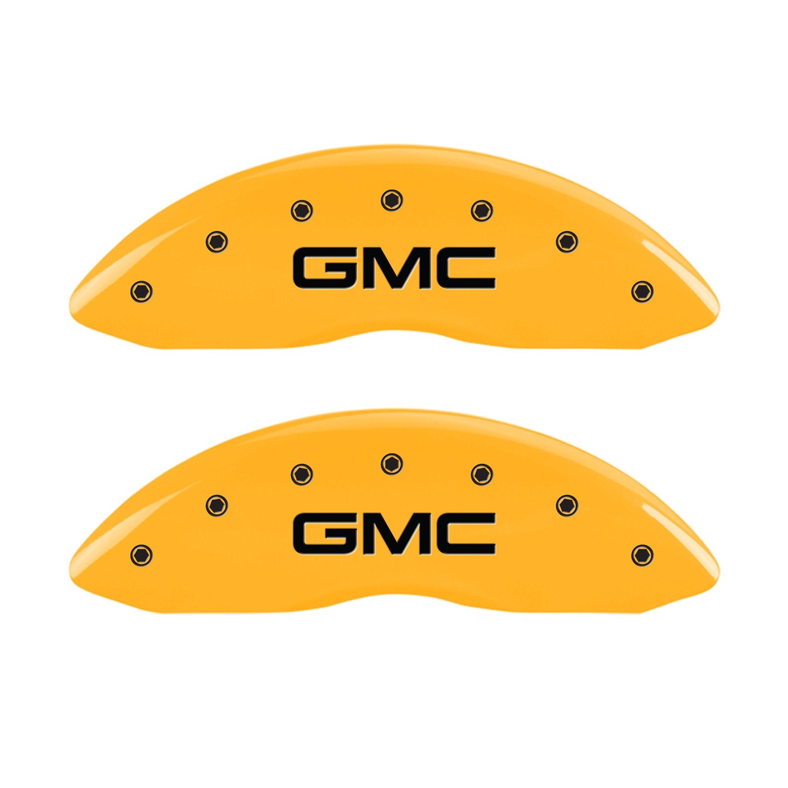 Caliper Covers MGP 34005SGMCYL, Yellow