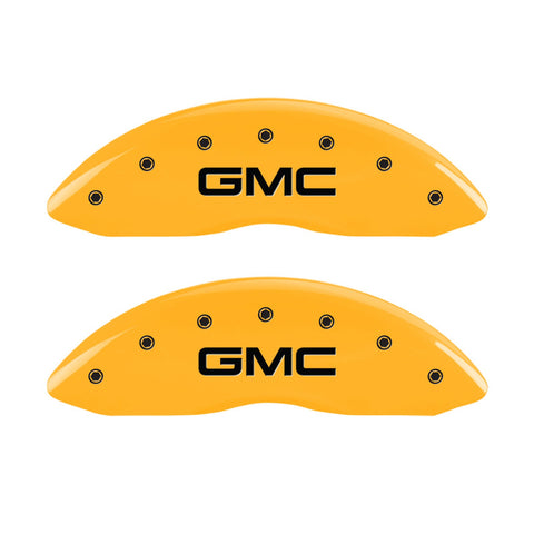 Caliper Covers MGP 34005SGMCYL, Yellow