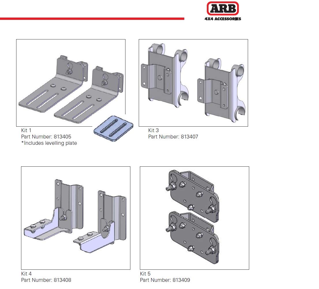 ARB Awning Quick Release Kit 5, 813409 Compatible for All Awning Models